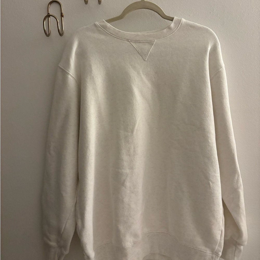 Heather Grey Brandy Crewneck